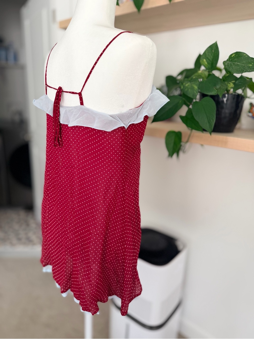 Frankie's Bikinis Picnic Hour Polka Dot Dress - Picture 8 of 16